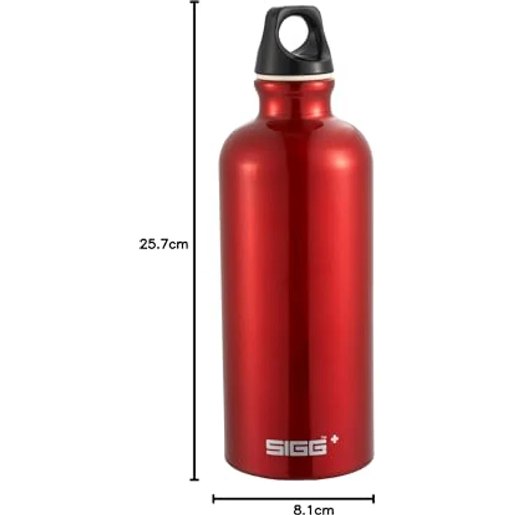 Sigg Trinkflasche Traveller, Red, 0.6 l – Bild 5