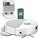iRobot Roomba Plus 505 Combo Robot + AutoWash Dock Saugroboter mit Wischfunktion - Clearview Pro LiDAR - 7000Pa - DualClean Wischpads mit PerfectEdge - SmartScrub - Weiß