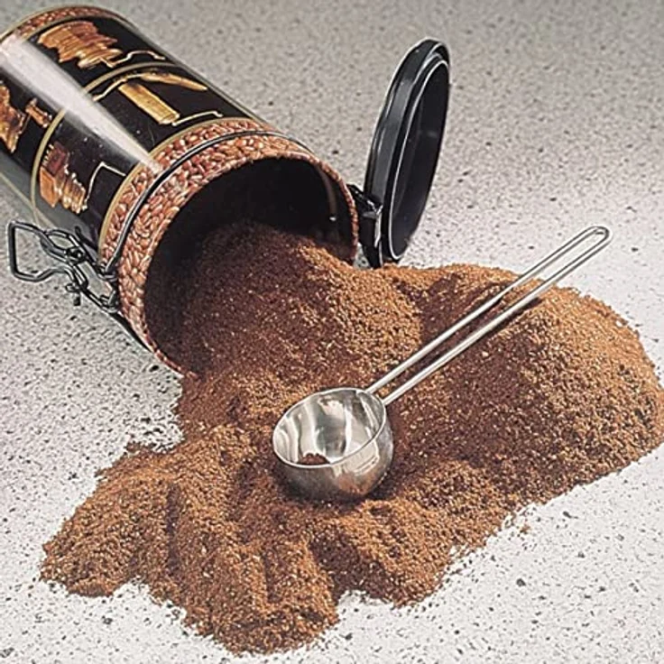 Fackelmann Kaffeedosierlöffel, Löffel aus Edelstahl, Messlöffel für Kaffee oder Matcha (Farbe: Silber), Menge: 1 Stück – Bild 3