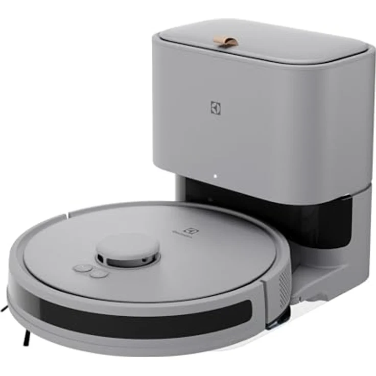 Electrolux Ellbow 2-in-1 Staubsauger-Roboter, Lidar-Navigation, 4000 Pa Saugleistung, automatische Staubentleerung, 140 Minuten Akkulaufzeit, Hinderniserkennung – Bild 1