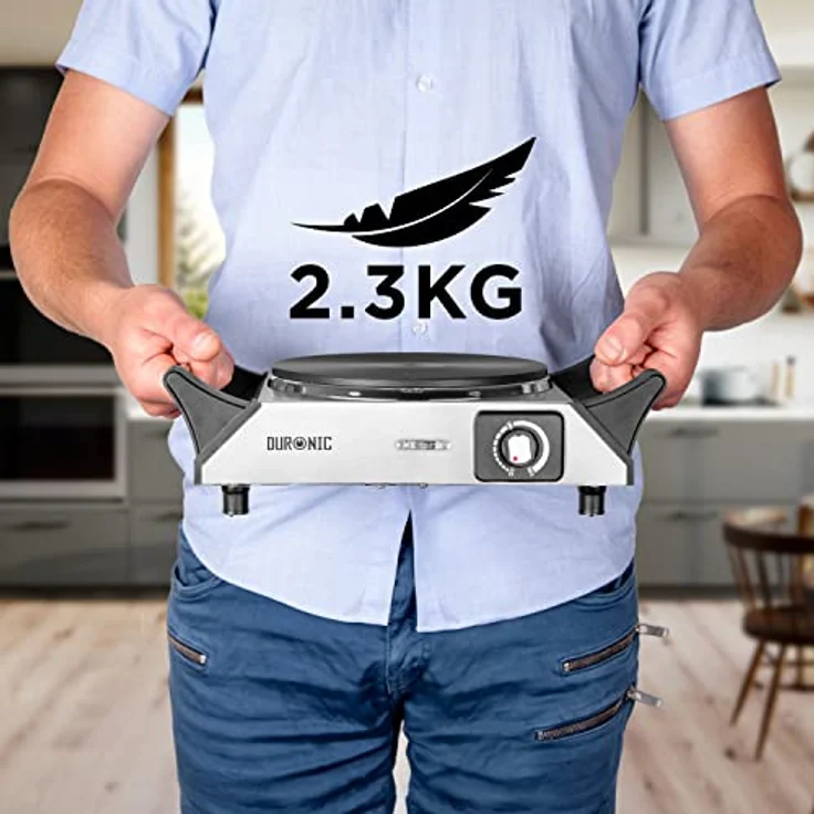 Duronic HP1SS Kochplatte – Bild 6