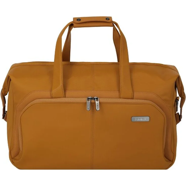 Travelite Priima Weekender Reisetasche, 46 cm, braun, 100% Polyester, ideal für Reisen