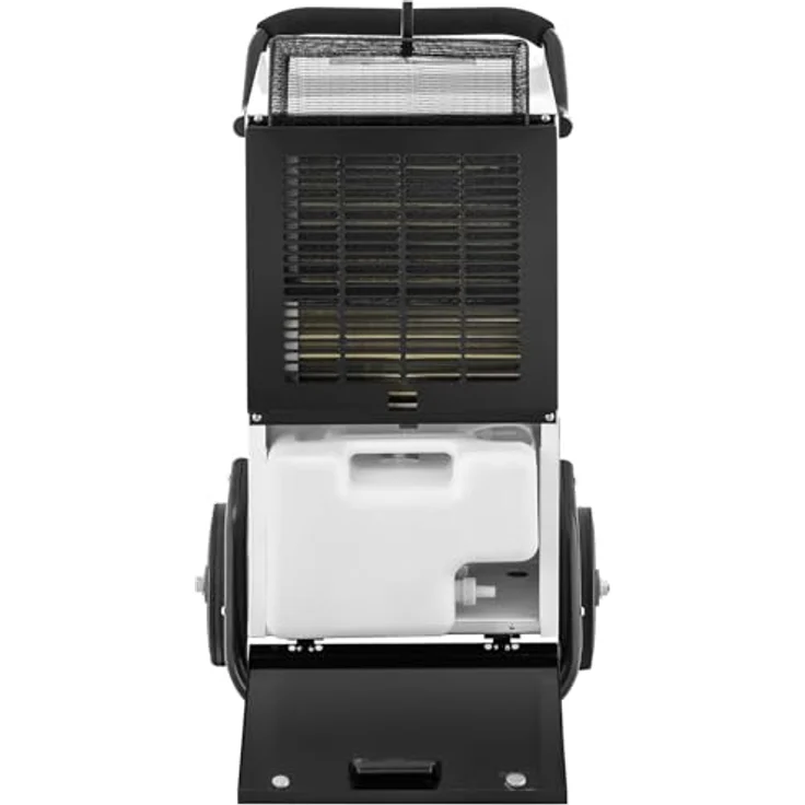 MSW MSW-DEH2000C Bautrockner 70 L/24 h 80 qm 5,69 L 560 m3/h LED Timer Luftentfeuchter, silber – Bild 3