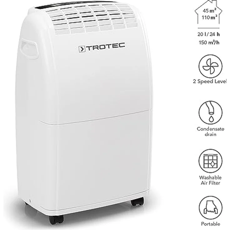 Trotec TTK 75 E Luftentfeuchter – Bild 2