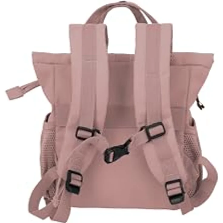 Travelite Basics City Rucksack, 27 cm, pink, 100% Polyester, kompakte Größe 20 cm x 10 cm – Bild 4