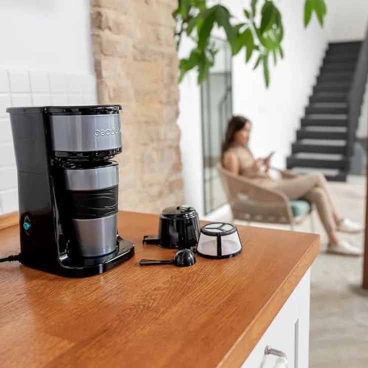 Cecotec Filterkaffeemaschine 1728, 700 W Leistung, 420 ml Fassungsvermögen, Tropfstopp-Funktion, modernes Design – Bild 3