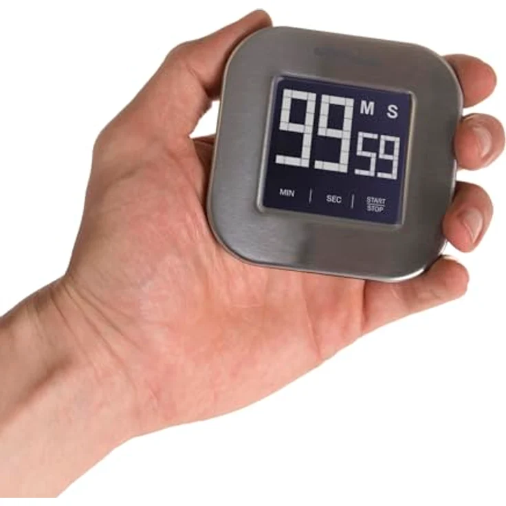 Green Blue GB524 Digital-Timer mit Touchscreen, Magnetrückseite, Countdown & Stoppuhr, Großes LCD-Display für Küchentimer oder Tischaufstellung – Bild 4