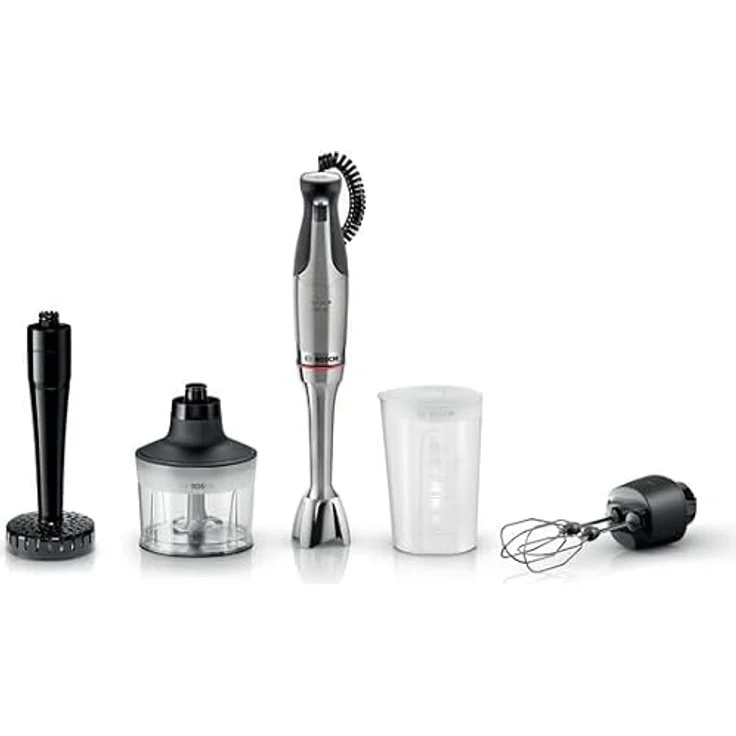 Bosch Serie 8 ErgoMaster, Stabmixer mit 1500 W Motor, Edelstahlgehäuse und Zubehörset – Bild 1