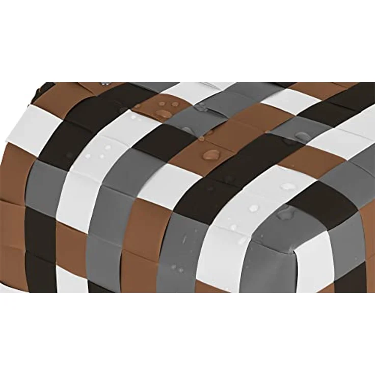 normani Einkaufstasche geflochten mit Henkeln, 20 Liter Volumen, extra robust aus 70% recyceltem Material, Farbe Classic/Earth – Bild 5