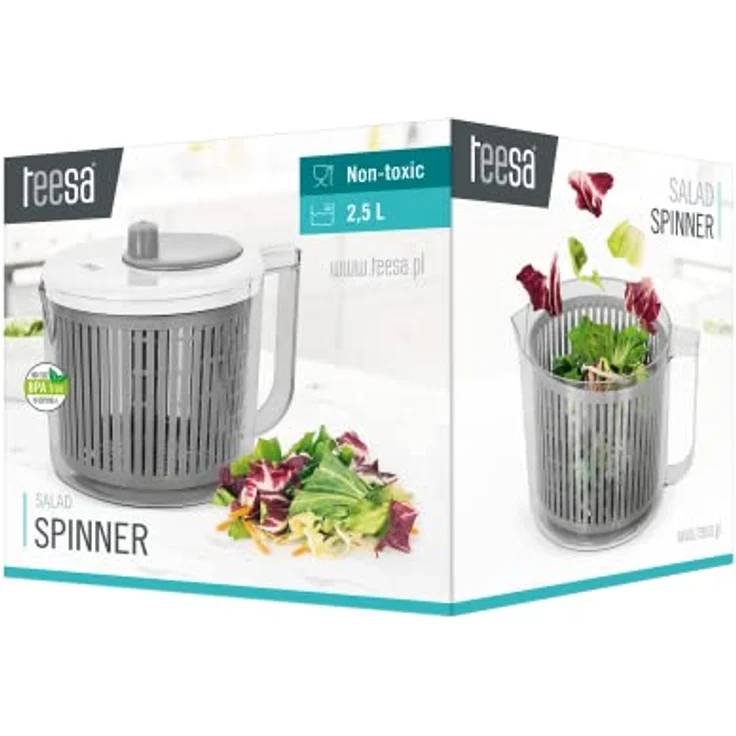 Teesa Salatschleuder 2,5 l TSA0200 – Bild 5