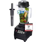 OmniBlend Standmixer JTC Omniblend V TM-800 Hochleistungsmixer Standmixer Smoothiemaker, 1200,00 W in schwarz