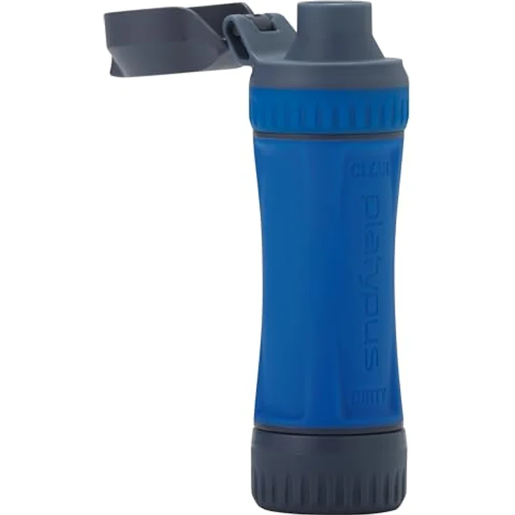 Platypus QuickDraw Wasserfilter, Blau, kompakt und leicht (13 x 5 x 4 cm, 0,06 kg) – Bild 2