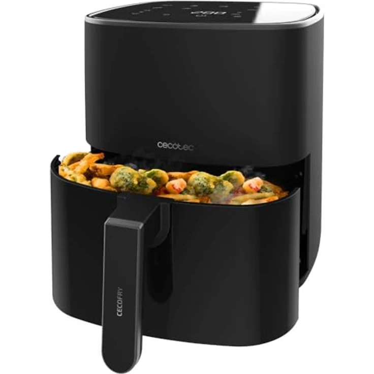 Cecotec Heißluftfritteuse Cecofry Fantastik 5500, 5,5L, 1500W, PerfectCook-Technologie, 9 Kochmodi, Touchscreen, einstellbar 80-200ºC, Überhitzungsschutz – Bild 3