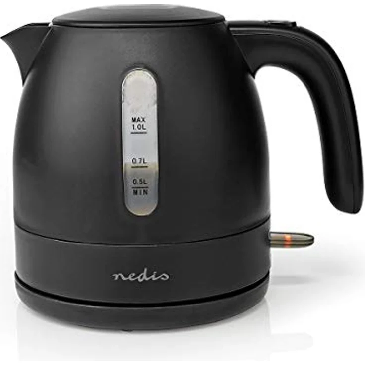 Nedis Wasserkocher KAWK300EBK 2150 W 1 L Schwarz – Bild 2