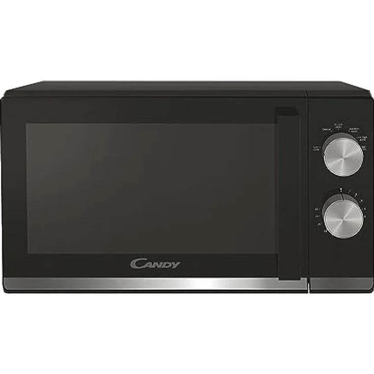 Candy Moderna CMW20TNMB Mikrowelle, 700W, 20 Liter, Auftau-Programm, Gar-Ende-Signal, Kindersicherung, 45,2x34,6x26,2 cm, Schwarz – Bild 1