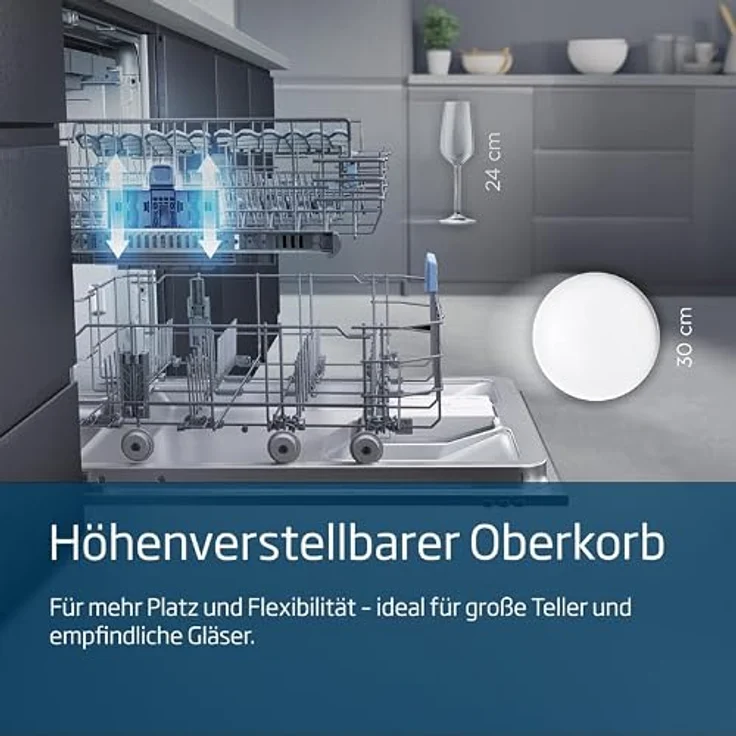 Beko BDDN36561XP Geschirrspüler, 15 Maßgedecke, HomeWhiz App, Edelstahl, 41 dBA, flexible Korbsystem, 11 Programme – Bild 15