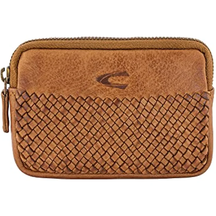 Camel Active Wave Damen Schlüsseletui Schlüsseltasche Leder Mittelgroß Braun
