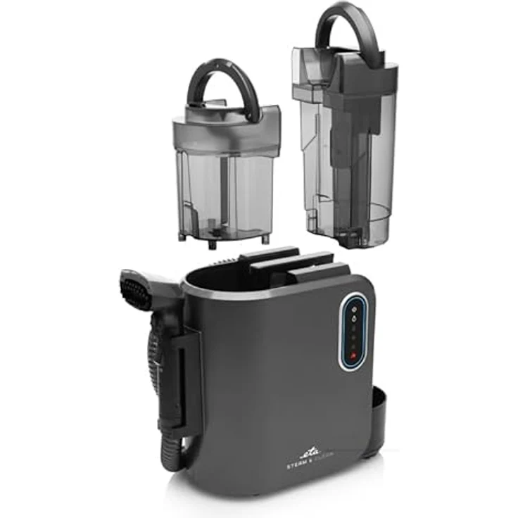 ETA Waschsauger Steam Clean I 13kPa I Multifunktions-Dampfreiniger I Teppichreiniger I Polsterreiniger I Fleckenreiniger für Teppich, Sofa, Polster, Treppen, Auto I 4 Reinigungsmodi I LED Display - ETA Dampfreiniger mit 13kPa Saugkraft, Multifunktionen und LED Display – Bild 3