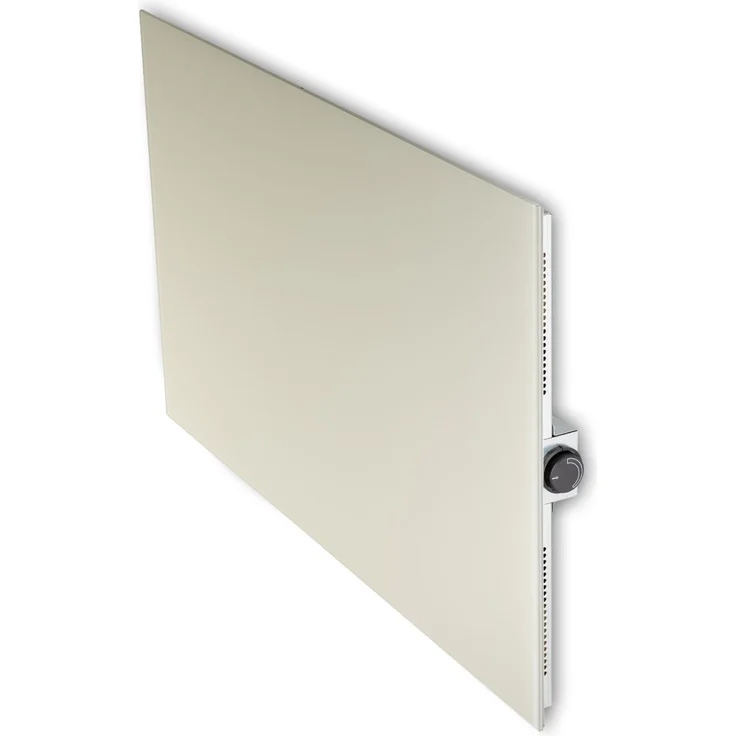 Jollytherm Bella Jolly Infrarot Glasheizkörper 60 x 100 cm, 880 Watt, weiß, stufenlos einstellbare Temperatur 30°-90°C