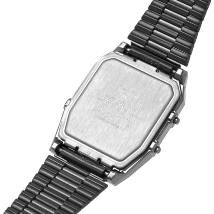 CASIO VINTAGE Chronograph Quarzuhr Edelstahlarmband, analog, Damenuhr Herrenuhr – Bild 4