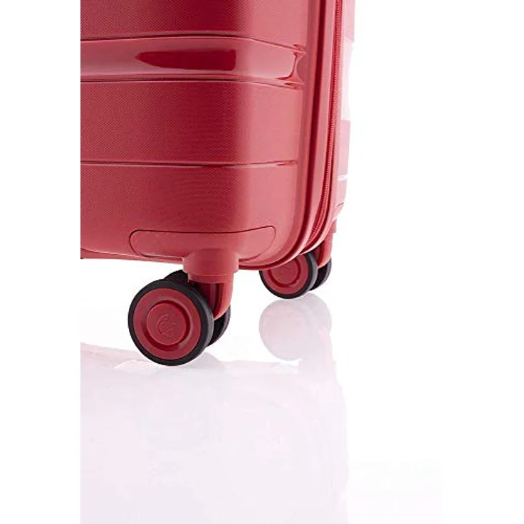 Wüsthof Koffer 3800 4 Rollen Trolley 77 cm mit Dehnfalte, Rot (105 l, XL) – Bild 4