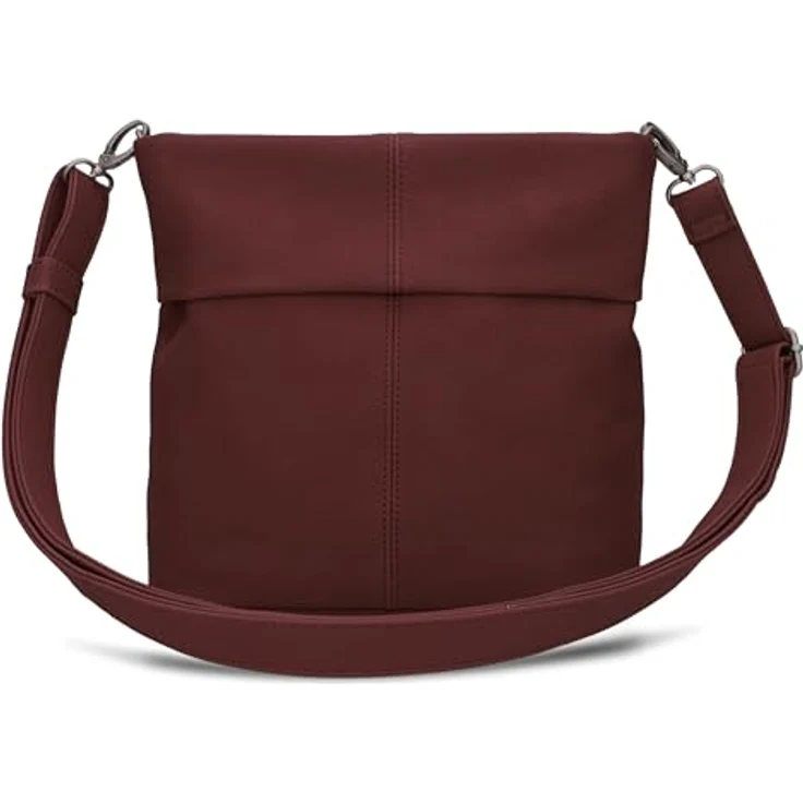 Zwei Mademoiselle.M Schultertasche, 25 cm, edle Umhängetasche in klassischem Design – Bild 4