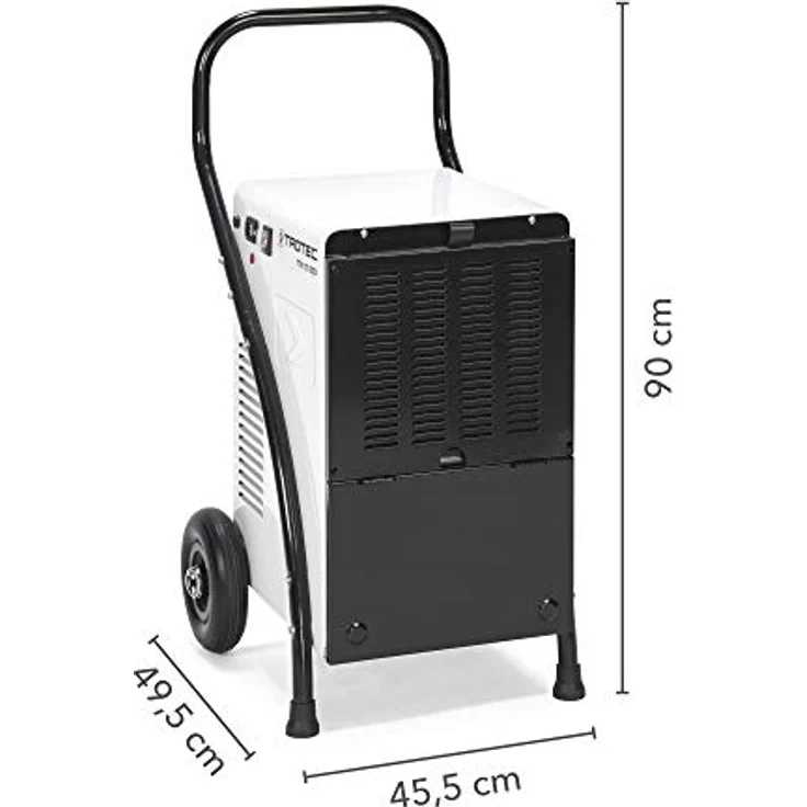 Trotec TTK 170 ECO Gewerbe-Luftentfeuchter, bis 90 m², Entfeuchtungsleistung 52 l-Tag, 350 m³-h,  – Bild 3