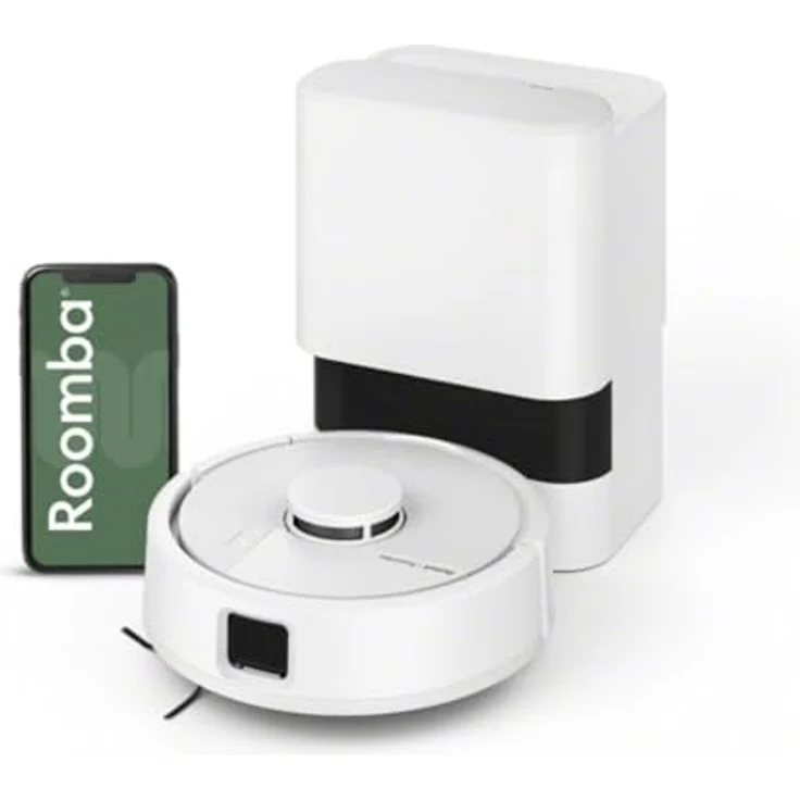 iRobot Roomba® Mini Saug- & Wischroboter, 7000 Pa Saugkraft, AutoEmpty™ Dock, Weiß – Bild 1