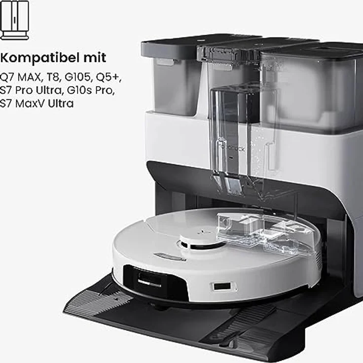 BIOHY Staubbeutel für Roborock S7 & S8 Serie, 2er-Set mit 2 Litern Volumen, kompatibel mit S7 Max Ultra/S8 Pro Ultra, langlebig und effektiv für Wischroboter – Bild 4