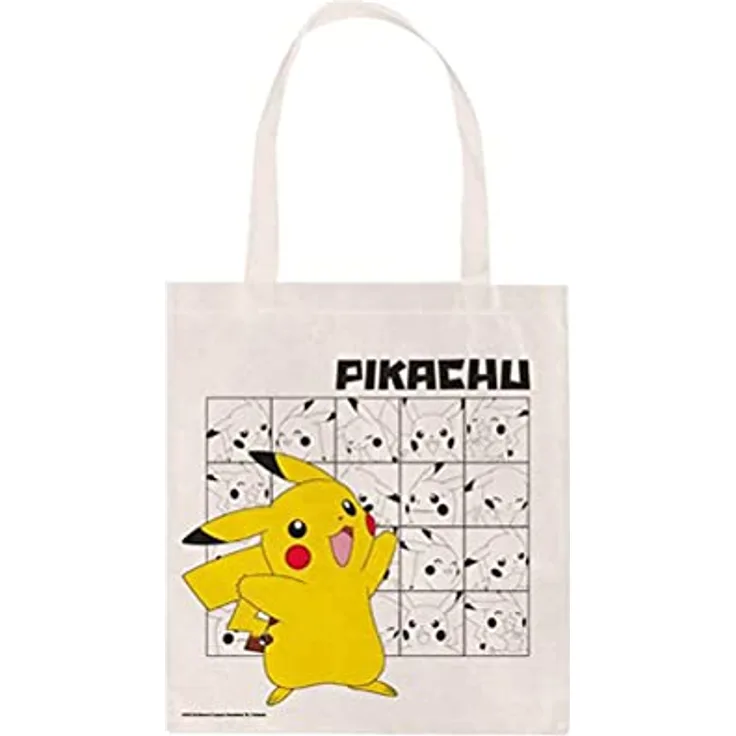 GB eye POKEMON Eco Tote Bag, Unisex Öko-Einkaufstasche, Mehrfarbig, One Size