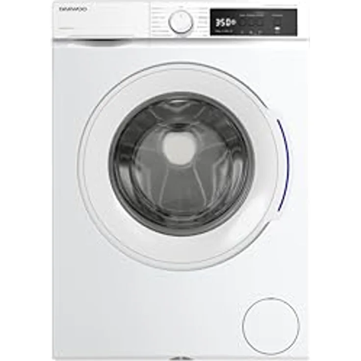 Daewoo WM-FBR0634W0A-DE Frontlader Waschmaschine, 10 kg, A, 1400 U/min, 15 Programme mit Kurzprogramm, AquaStop, Weiß