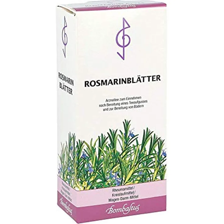 Bombastus Rosmarinblätter Tee, 125 g zur Unterstützung der Verdauung