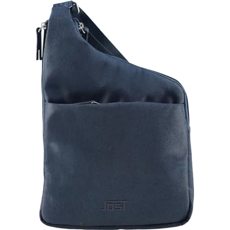 Jost Bergen Crossover Bag, Handtasche aus wasserabweisendem Polyester mit ergonomischem Schultergurt und recyceltem Innenfutter