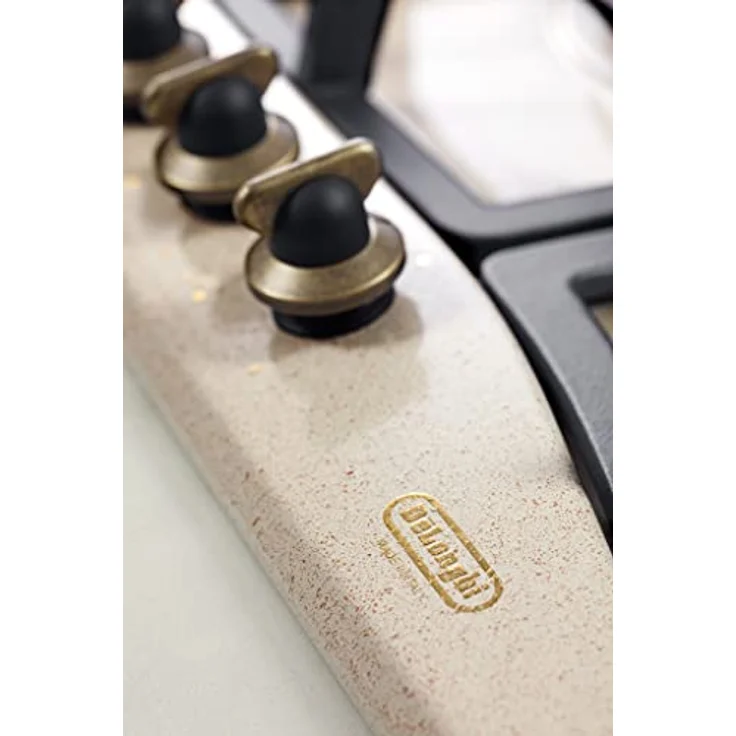 De'Longhi AVF 46 PRO integriertes Gaskochfeld Avena - Platte (Gusseisen, Gas, hafer, Einbaugerät, drehbar, obere Vorderseite, 580 mm) – Bild 2