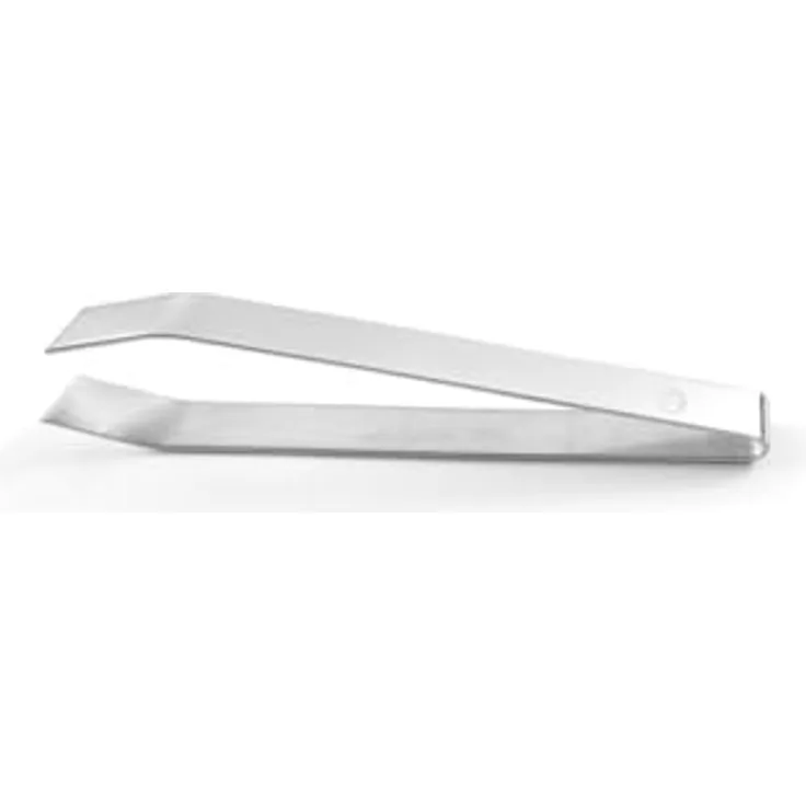 HENDI Fischgrätenpinzette, Edelstahl, 120 mm mit schrägem Kopf