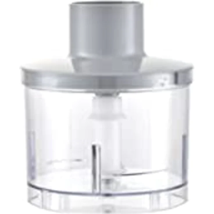 Melchioni Mixxxo Trio Stabmixer 400 W, grau und weiß, mit 2 Geschwindigkeiten, abnehmbaren Stahlfuß, Edelstahlklingen und Zubehörset – Bild 4