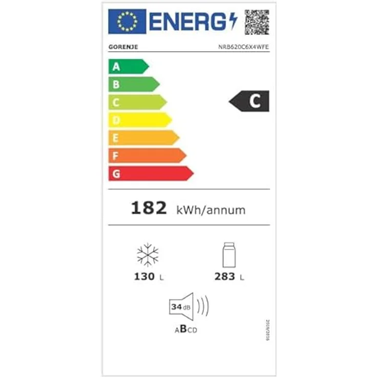 GORENJE NRB620C6X4WFE Kühl-Gefrier-Kombination, Inox, 413 l, SmartHome-fähig, Inverter Kompressor, Total NoFrost – Bild 18