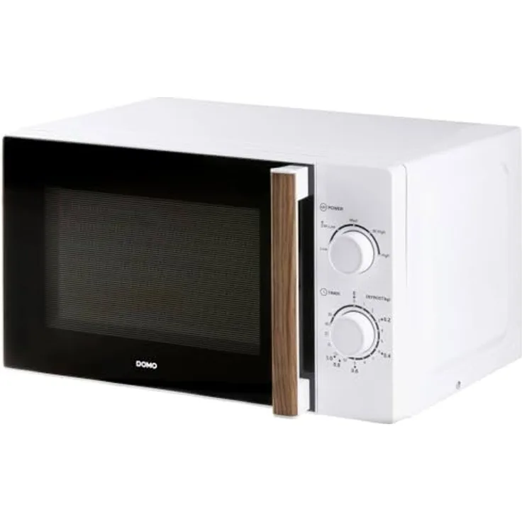 Domo MICROWAVE OVEN 20L SOLO/DO2720, Mikrowelle, Braun, Weiss