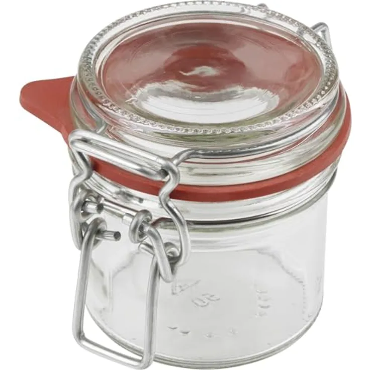 Chefkoch Einmachglas mit Bügelverschluss, 530ml