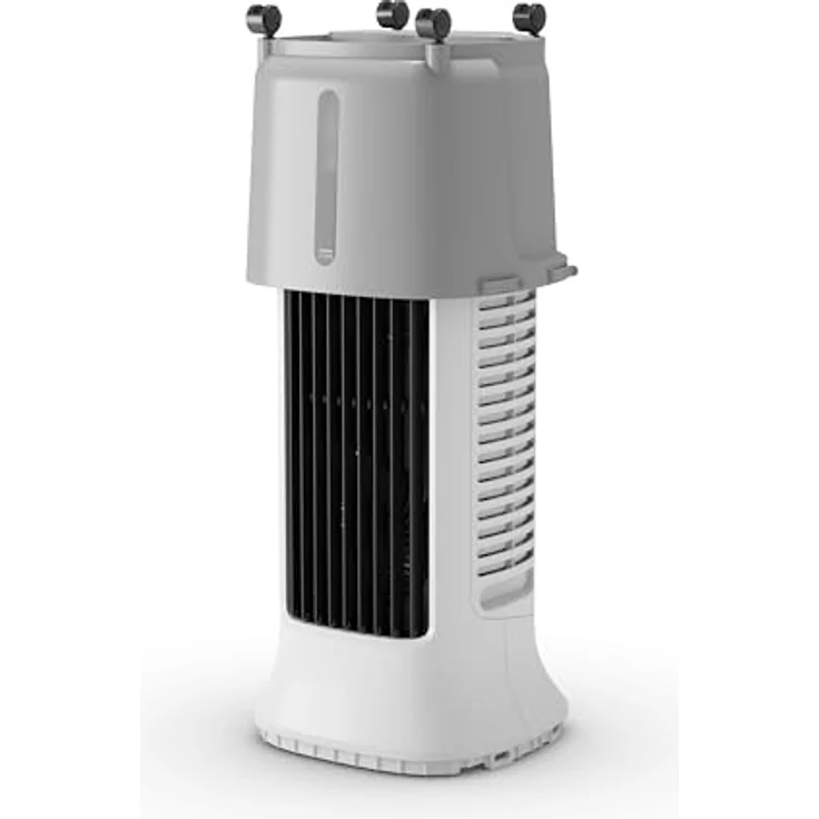 Olimpia Splendid Peler Tower 10, Tragbarer Verdunstungsluftkühler mit 2-in-1-Funktion, 10-Liter-Wassertank, 24 Geschwindigkeitsstufen und Fernbedienung – Bild 6