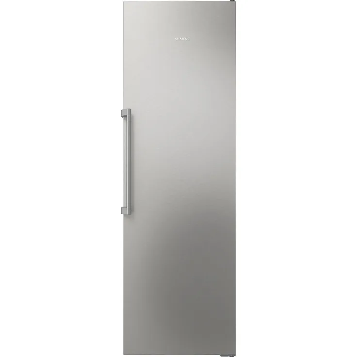 Siemens Extraklasse GS36NEICM, Stand-Gefrierschrank mit 334 l Volumen, gebürsteter Stahl, No Frost, Home Connect, 35 dB