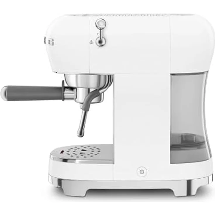 Smeg ECF02WHEU Siebträger Espresso-/Kaffemaschine weiß, – Bild 4