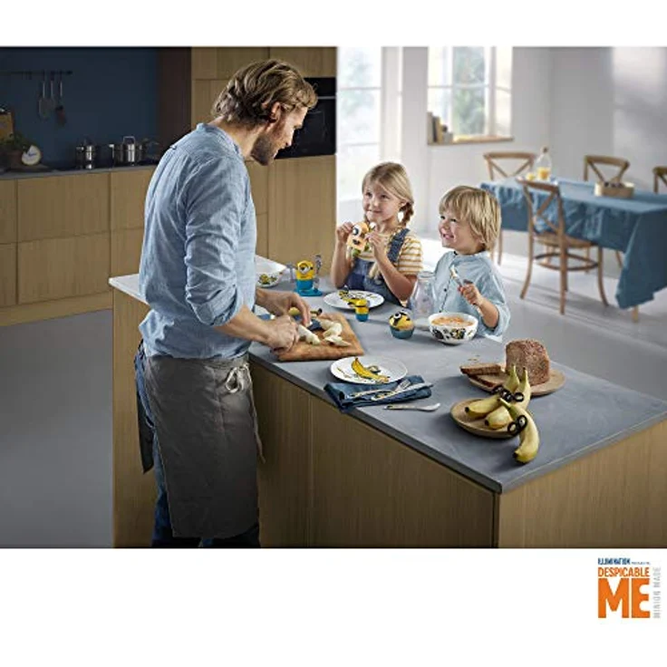 WMF Minions Steuer-Set 2-teilig, ab 3 Jahren, Salzstreuer, Pfefferstreuer mit Kippmechanismus, Kunststoff, bpa-frei – Bild 3