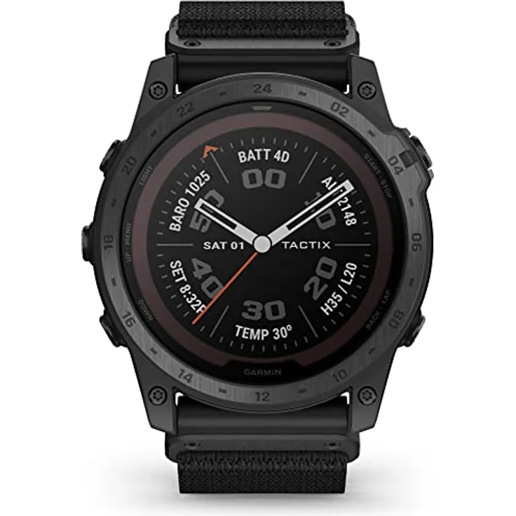 Garmin Tactix 7 Pro Solar Einsatzuhr Titan Schwarz 010-02704-11