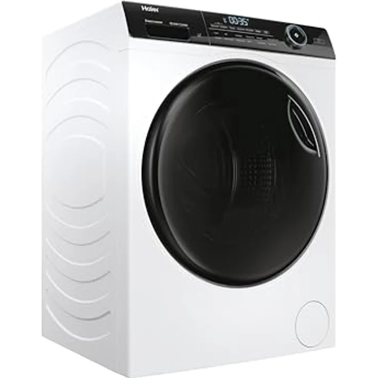 Haier I-PRO SERIE 5 HW80-B14959YEU1 Frontlader Waschmaschine 8kg, 20% effizienter als Klasse A, Leiser Direct Motion Motor, Smart Home: Wi-Fi & hOn App, Refresh-Dampfprogramm, Vollwasserschutz – Bild 3