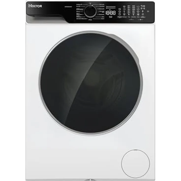 MOCTOR WM9008AW Waschmaschine Serie 9, 8kg, mit Aquastop, Microfaserfilter und WIFI-Funktion, weiß