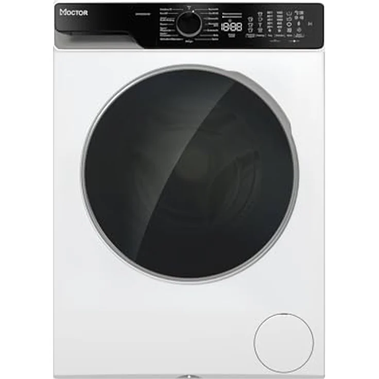 MOCTOR WM9008AW Waschmaschine Serie 9, 8kg, mit Aquastop, Microfaserfilter und WIFI-Funktion, weiß – Bild 1