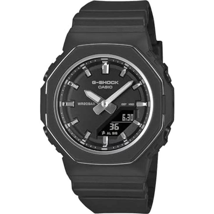 Casio GMA-P2110-1AER G-Shock Classic, Armbanduhr aus Kunstharz in Schwarz, kompakte Größe, schlichtes Design – Bild 2