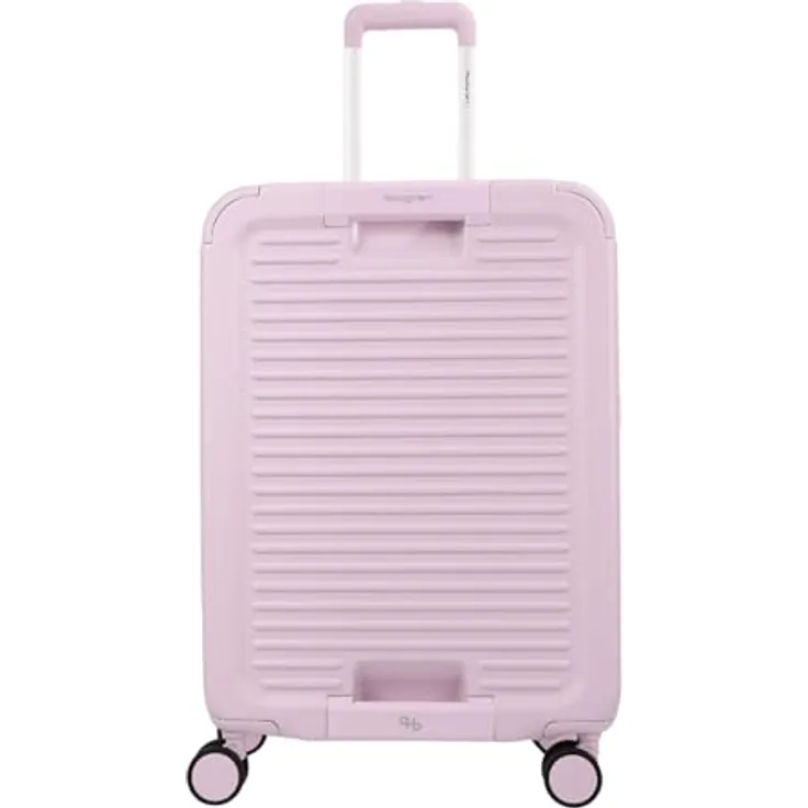 Hedgren Raku 4-Rollen Trolley 65.5 cm in Rosa mit Dehnfalte, 100% Polycarbonat