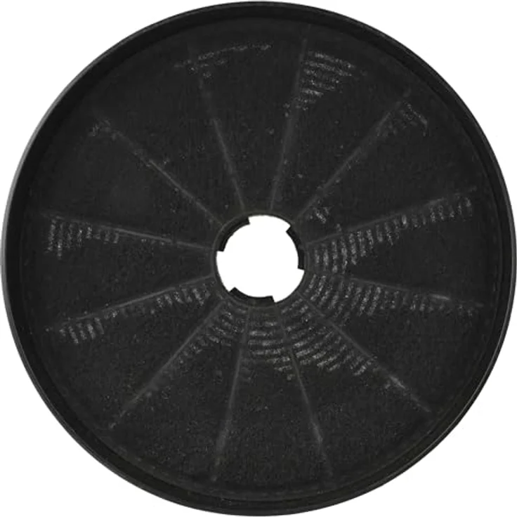 vhbw Aktivkohlefilter 6x Ersatz für Klarstein 10030727, CGCH3 für Dunstabzugshaube, 17,5 cm, schwarz – Bild 3